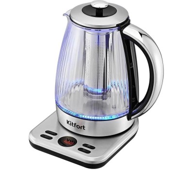 Чайник электрический KITFORT Чайник электрический КТ-6711, 1.7л, пластик