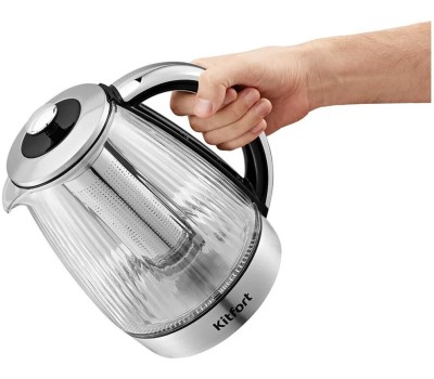 Чайник электрический KITFORT Чайник электрический КТ-6711, 1.7л, пластик