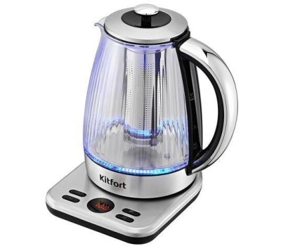 Чайник электрический KITFORT Чайник электрический КТ-6711, 1.7л, пластик