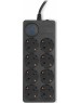 Сетевой фильтр IPPON Сетевой фильтр BK-8-EU-5-10-B, 5м, черный
