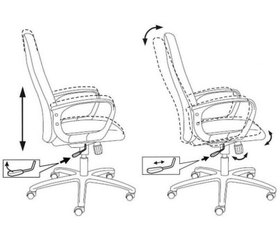 Кресло компьютерное БЮРОКРАТ Кресло руководителя CH 279, ткань, до 120кг, черный