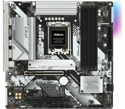 Материнская плата ASROCK Материнская плата B760M PRO RS, Socket LGA 1700, Intel B760, mATX, Ret