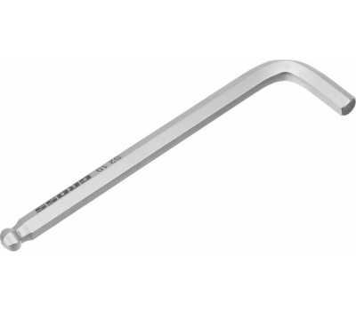 Набор ключей GROSS Набор ключей имбусовых HEX, 1.5-10 мм, S2, 9 шт, удлиненные с шаром, сатинированные 16403