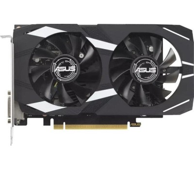 Видеокарта ASUS Видеокарта PCI-E nVidia GeForce RTX 3050 6G DUAL (6Gb, GDDR6, 96 bit, DP+DVI+HDMI, RTL) (DUAL-RTX3050-O6G)