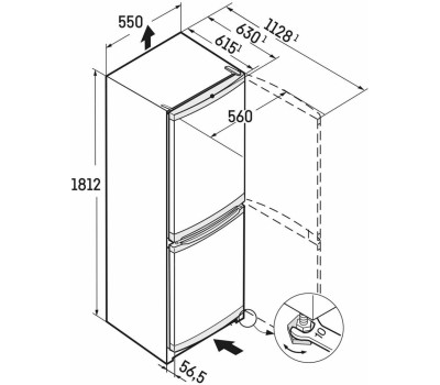 Холодильник LIEBHERR Холодильник CUe 3331-26 001