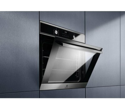 Духовой шкаф электрический ELECTROLUX Духовой шкаф электрический EOF6P76BX, 65л, дверца с 3 стеклами, черный/нержавеющая сталь