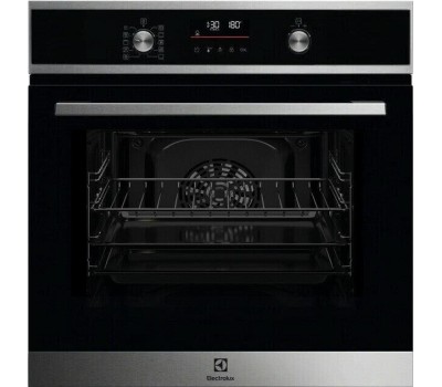 Духовой шкаф электрический ELECTROLUX Духовой шкаф электрический EOF6P76BX, 65л, дверца с 3 стеклами, черный/нержавеющая сталь