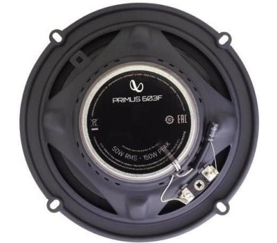 Автоакустика INFINITY Колонки автомобильные Primus 603F, 16.5 см (6 1/2 дюйм.), комплект 2 шт