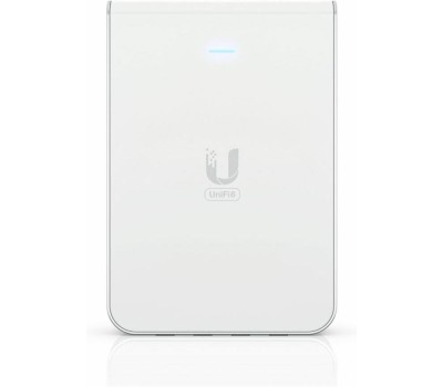 Точка доступа UBIQUITI Точка доступа UniFi U6-IW, AX5400, 2.4/5ГГц, 5xRJ45, белый