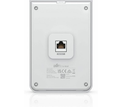 Точка доступа UBIQUITI Точка доступа UniFi U6-IW, AX5400, 2.4/5ГГц, 5xRJ45, белый