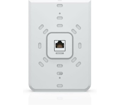 Точка доступа UBIQUITI Точка доступа UniFi U6-IW, AX5400, 2.4/5ГГц, 5xRJ45, белый