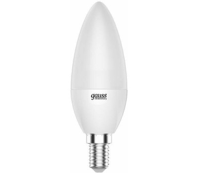 GAUSS Упаковка ламп LED E14, свеча, 6Вт, 33116T, 3 шт