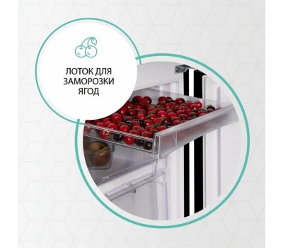 Холодильник NORDFROST Холодильник двухкамерный NRB 162NF B черный