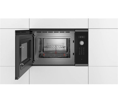 Микроволновая печь BOSCH Встраиваемая микроволновая печь Serie 6 BEL554MS0, 25л, 900Вт, черный