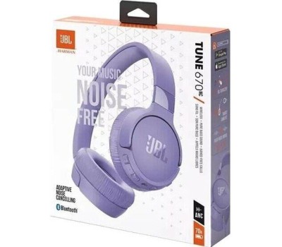 Наушники накладные беспроводные JBL Наушники Tune670NC пурпурные ( T670NCPURCN)
