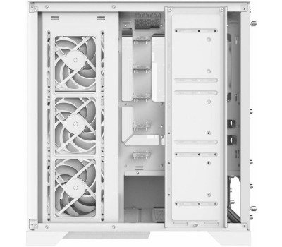 Корпус для ПК XPG Корпус INVADER X WHITE (INVADERXMT-WHCWW) Mid-Tower Gaming ATX PC Case with Panoramic View, Tempered Glass Panels, and RGB Lighting Black