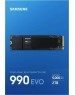 SAMSUNG Твердотельный накопитель SSD M.2 2280 2TB 990 EVO NVMe 2.0, PCIe 4.0 x4, V-NAND TLC, R/W 5000/4200MB/s, IOPs 700 000/800 000, TBW 1200, DWPD 0.33