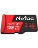 NETAC Карта памяти microSDXC 256 ГБ, Class 10, P500 Ultra, 1 шт., без адаптера [nt02p500ult-256g-s]
