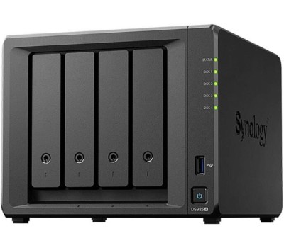 SYNOLOGY СХД настольное исполнение 4BAY NO HDD DS925+