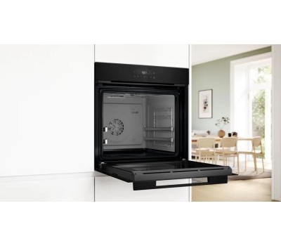 BOSCH Духовой шкаф электрический Serie 6 HJG852YB0T, 76л, дверца с 3 стеклами, черный
