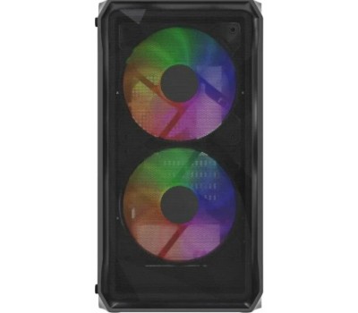 Корпус для ПК Powercase Mistral Micro A3B ARGB, Tempered Glass, 2x 140mm ARGB PWM+1x 120mm ARGB PWM, чёрный, mATX (CMMAB-A3-V2)