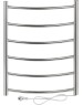 Полотенцесушитель электрический BRIMIX BK109A6 КЛАССИК-ПРЕМИУМ-ДУГА 715х540х80мм на 6 перекладин с сухим ТЭНом, 60W, T-50*C, из нерж.стали