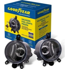 Противотуманные фары GOODYEAR GY019003 фары противотуманные галогенные с лампами (GY-FL-2170-R / H11 12V GY-FL-2170-L / H11 12V) для а/м Lada Priora 1 VAZ 21230 (Niva Ch
