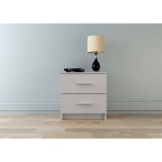 Комод НК-МЕБЕЛЬ ЛОФТ комод 420 с 2-мя ящиками Белый 72230006 (1 кор.)