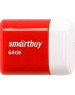 Флэш-напокитель SMARTBUY (SB64GBLARA-R) UFD 2.0 064GB LARA Red