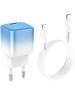 СЗУ HOCO (6931474769381) C101Aai 1Type-C PD 20W , Blue ice