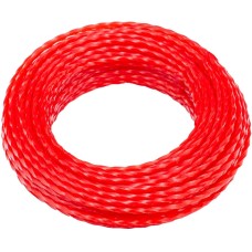 Леска для триммера MTX Леска для триммера витой квадрат 2,4 мм х 15 м //