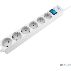 PowerCube PRO Фильтр-удлинитель (SPL(5+1)-16B-P-5М) 5.0 м, LC контур, 16А/3,5кВт, LC контур - подавление В/Ч помех