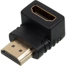 NONAME Адаптер аудио-видео 90 Deg, HDMI (m) (Г-образный) - HDMI (f) (Г-образный), ver 1.4
