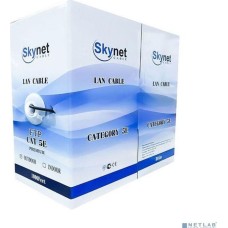 SkyNet Кабель UTP indoor 4x2x0,46, медный, FLUKE TEST, кат.5e, однож., (305м) box, серый [CSL-UTP-4-CU](АК5010143/1693211)