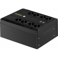 ИБП Exegate EX295012RUS ИБП ExeGate NEO NNB-850.LED.AVR.8SH.CH <850VA/510W, LED, AVR, 8*Schuko, 4*USB-порта для зарядки, Black>