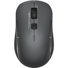 A4TECH Мышь Fstyler FB26CS Air2 серый/черный оптическая 2000dpi silent беспров. BT/Radio USB для ноутбука 4but (FB26CS AIR2 SMOKY GREY)
