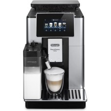 DELONGHI Кофемашина автоматическая Primadonna Soul ECAM610.55.SB, 19Бар, с автоматическим капучинатором, черный/серебристый