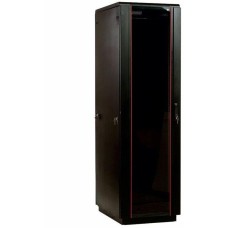 ЦМО Шкаф серверный (ШТК-М-42.8.10-1ААА-9005) напольный 42U 800x1000мм пер.дв.стекл задн.дв.спл.стал.лист 2 бок.пан. направл.под закл.гайки 550кг черный 855мм 134.6кг 180град. 2030мм IP20 сталь