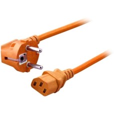 кабель ACD Шнур (кабель питания) SUPER HEAVY DUTY 3*2,5 S22C13, (Schuko - C13), 10А, оранжевый, 2,0 м {50}