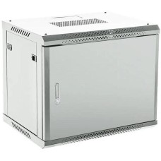 REXANT Шкаф коммутационный 04-1866-121 настенный, металлическая передняя дверь, 18U, 600x600 мм