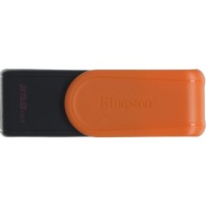 KINGSTON Флеш Диск 256GB DataTraveler Exodia S DTXS/256GB USB3.0 оранжевый/черный