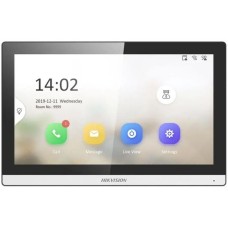 HIKVISION Видеодомофон DS-KH6350-WTE1 черный