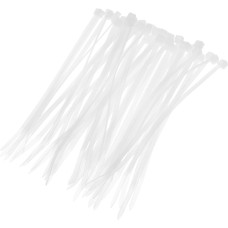 СИБРТЕХ Хомуты, 150 х 3.6 мм, пластиковые, белые, 100 шт 45548