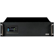 POWERCOM Источник бесперебойного питания King Pro RM KIN-3000AP LCD 2400Вт 3000ВА черный