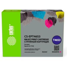 Картридж струйный CACTUS Картридж струйный CS-EPT46S3 T46S3 пурп.пигм. (30мл) для Epson SureColor SC-P700 с чипом