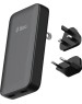 TTEC Сетевое зарядное устройство со сменными вилками EU-UK-US-AUS SmartCharger Trio GaN 65W PD EU-UK-US-AUS Universal International Charge Kit. Цвет: черный