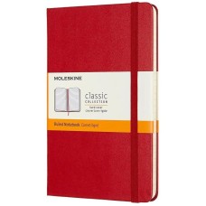 MOLESKINE Блокнот CLASSIC QP050F2 Medium 115x180мм 208стр. линейка твердая обложка красный