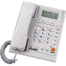 Телефон проводной ВЕКТОР 801/07 WHITE