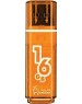 USB флеш SMARTBUY (SB16GBGS-OR) 16GB GLOSSY SERIES ORANGE
