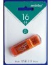 USB флеш SMARTBUY (SB16GBGS-OR) 16GB GLOSSY SERIES ORANGE